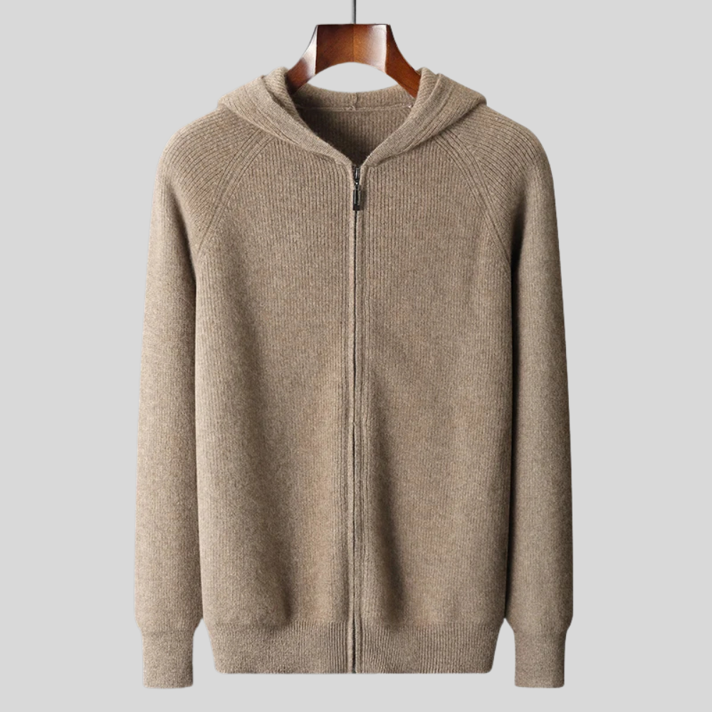 LIO | Royal Cashmere Merino Wool Zip-Up