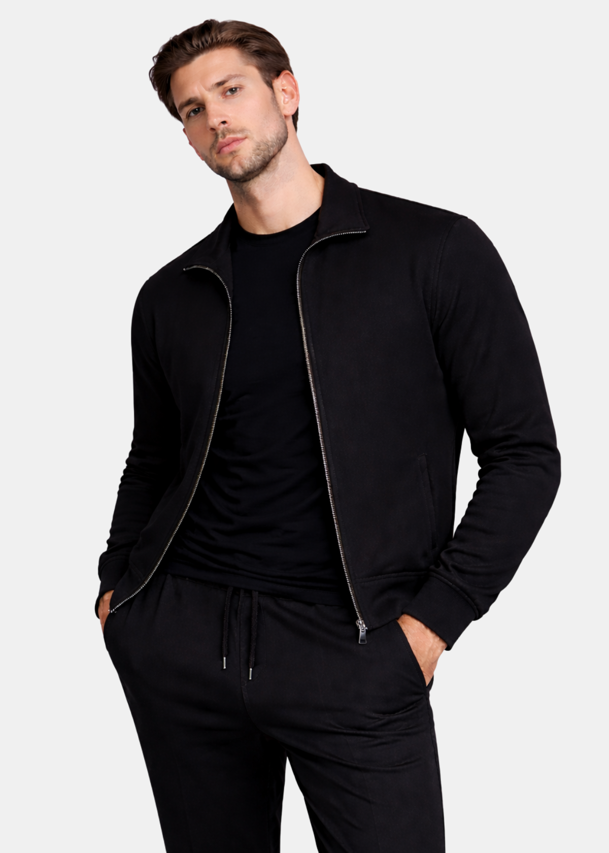 Combiset | Techsuit | T-Shirt | Zwart