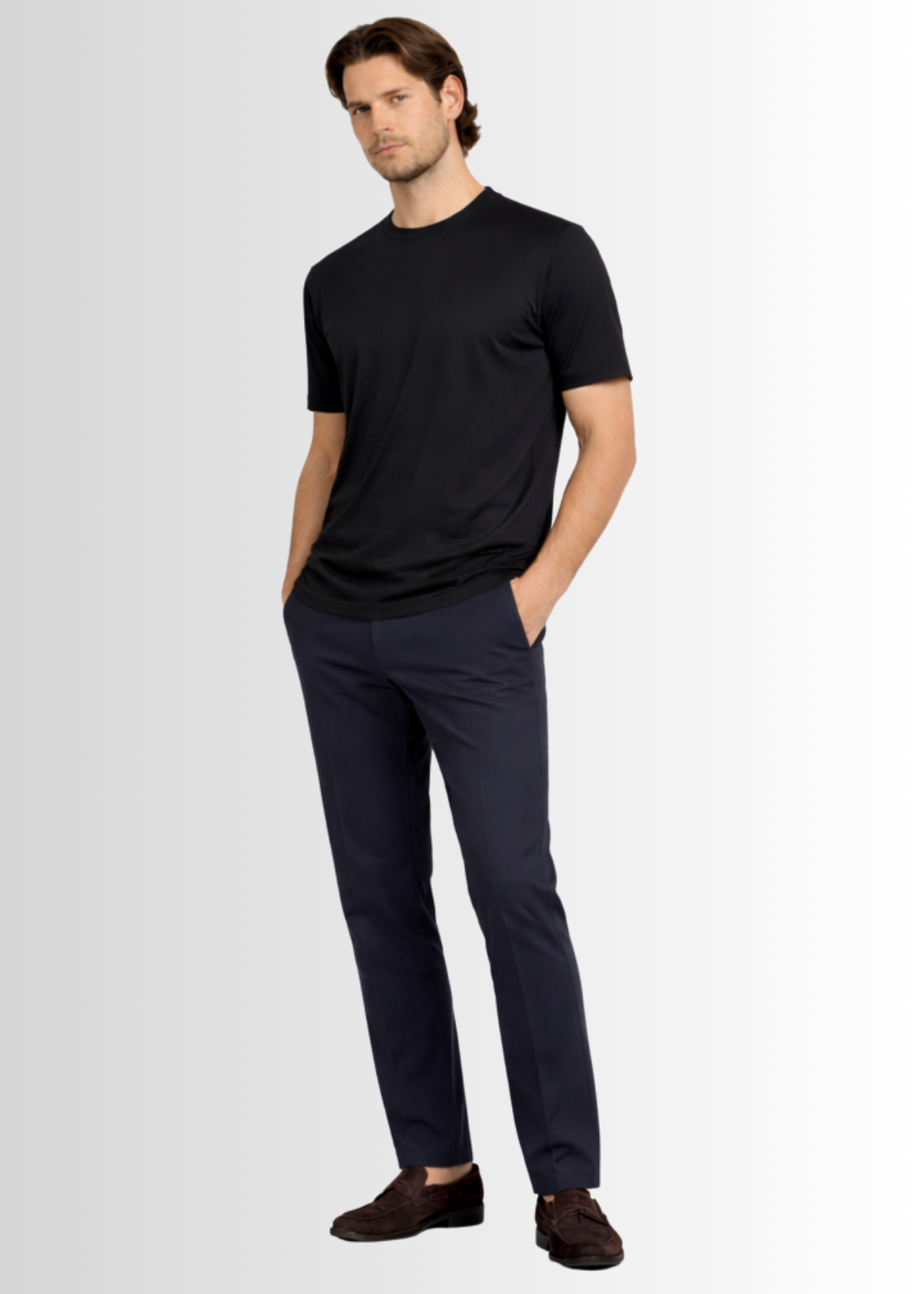 LIO | LUX*RY T-SHIRT ZWART