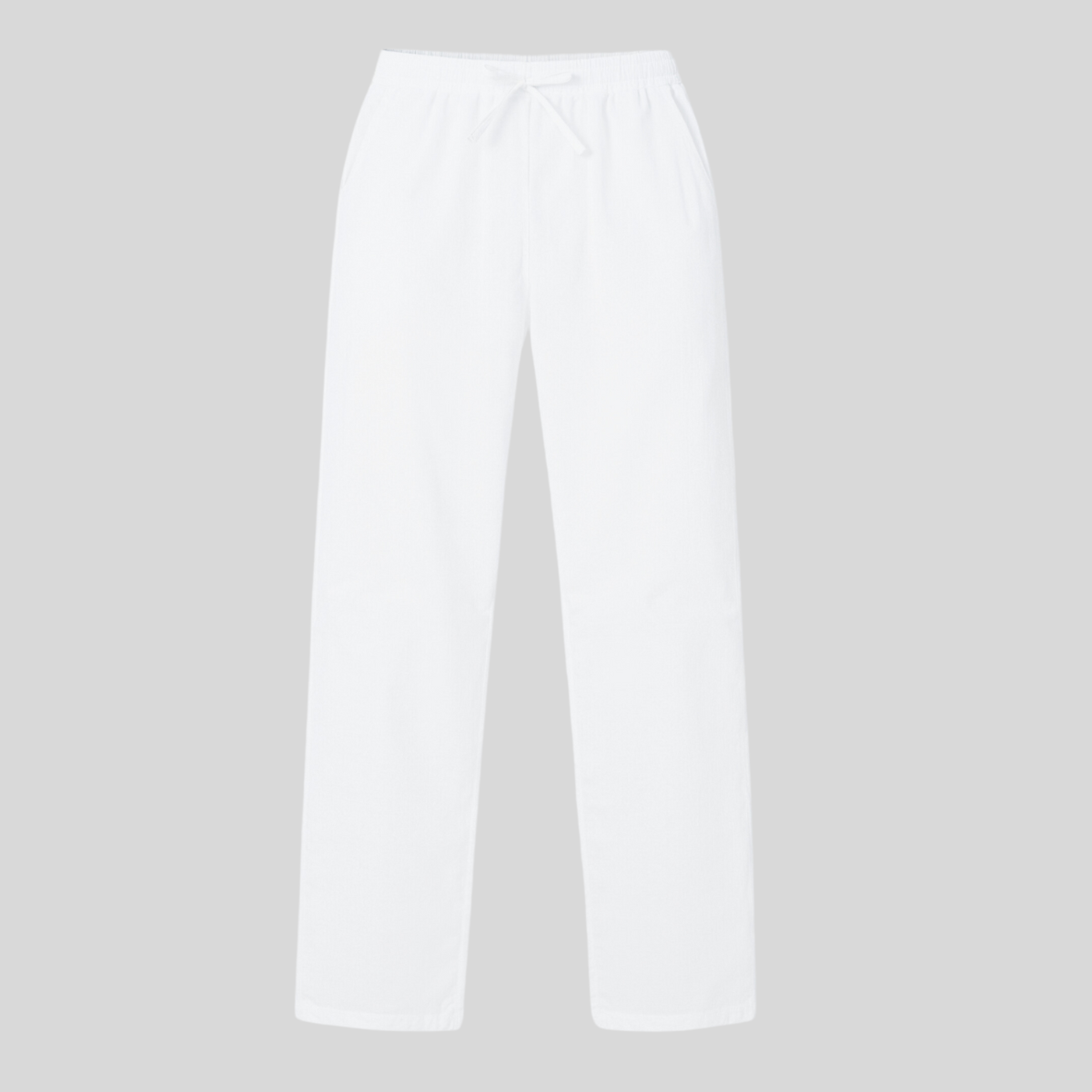 LIO | Old Money Cotton & Linen Drawstring Pants